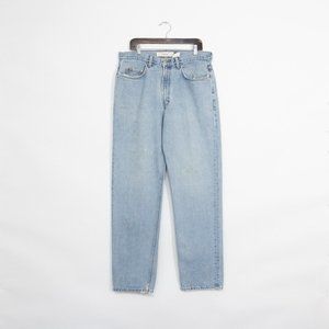 Vintage 90s Gap Relaxed Fit Jeans 34x34 - Faded Distressed Light Wash USA